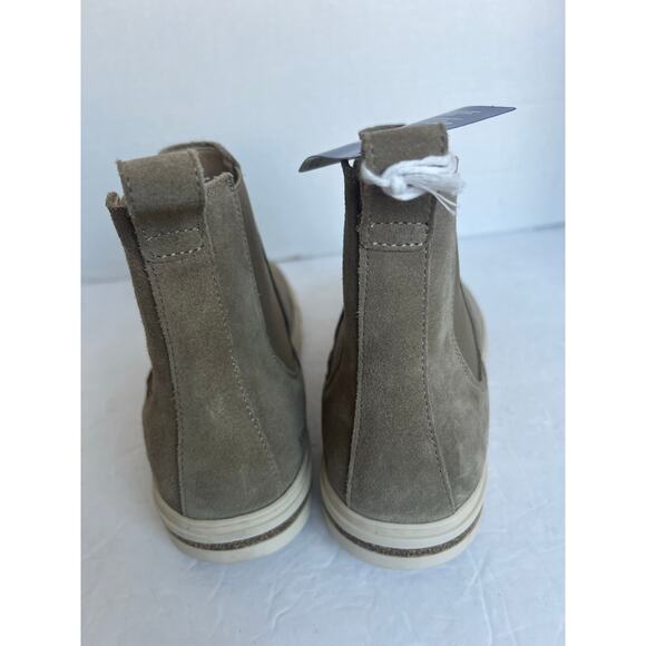 NWT Birkenstock Bend Chelsea Taupe Suede Leather PullOn Comfort Sneaker Boots 10 - Picture 7 of 10